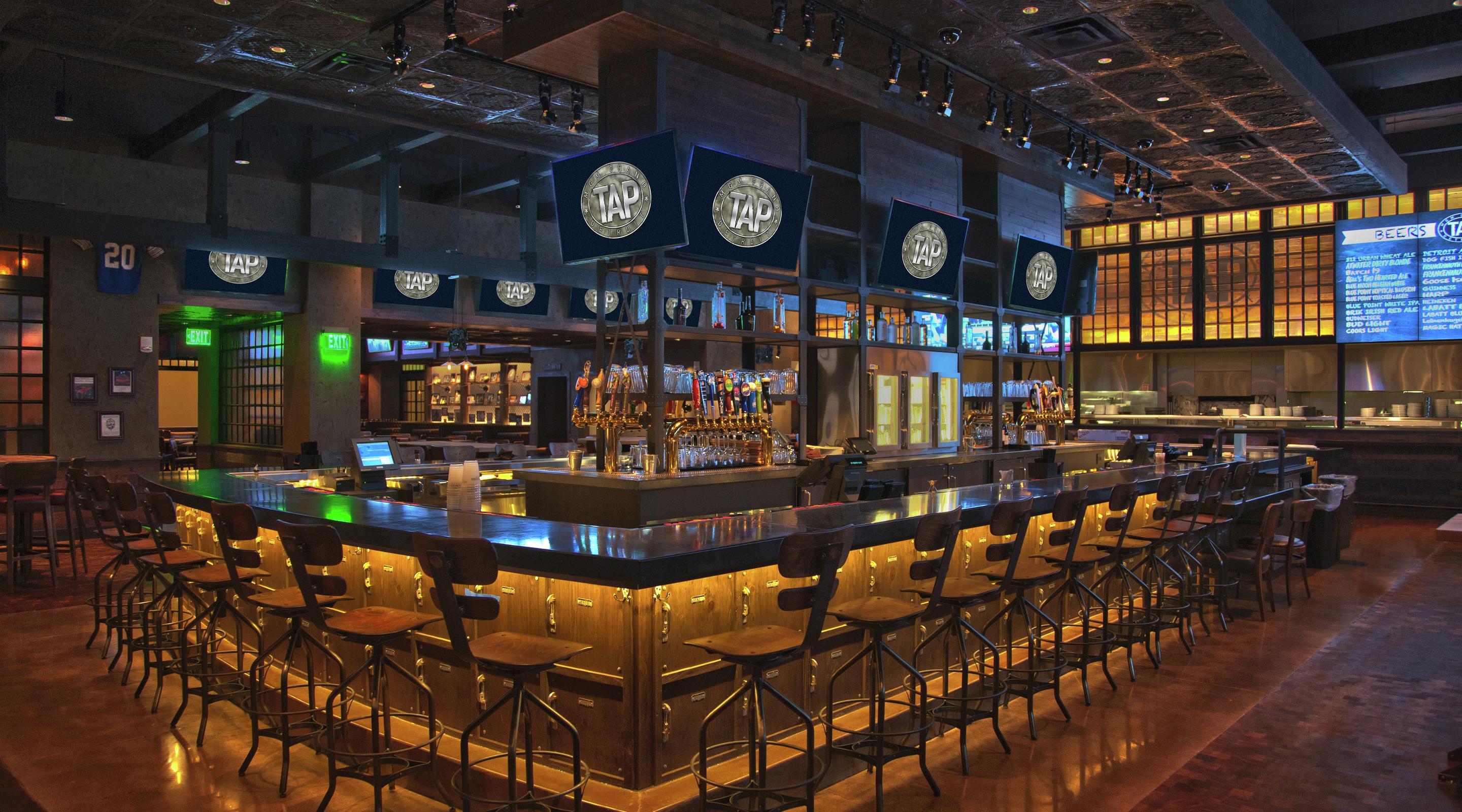 Motor City Electric Co. Lights Up the TAP Sports Bar at MGM Grand