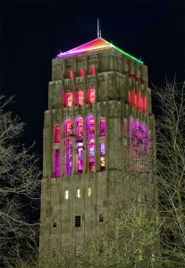 Burton Memorial Tower LED Lighting