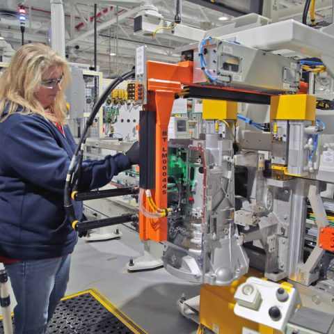 Ford Livonia Transmission Plant Assembly Line Alternate View