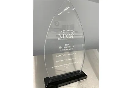 NECA 2024 – Recognition of Achievement in Safety Excellence