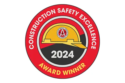 AGC 2024 – Construction Safety Excellence Award — 3rd Place Nationwide